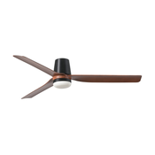 FARO 33831-1TW-LED Zatemnitven ventilator PUNT TUB M LED/18W/230V 3000/4200/6500K + Daljinski upravljalnik