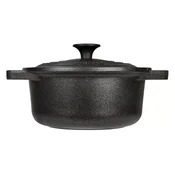 Risoli litoželezni lonec Le Pignatte 24 cm, s pokrovko