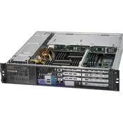 Supermicro SuperChassis 823MTQC-R802WB Rack Crno 800 W