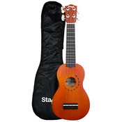 Sopran ukulele Stagg - US-10 Tattoo, s futrolom, smedi