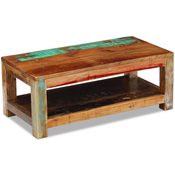 Stolic za kavu od masivnog obnovljenog drva 90 x 45 x 35 cm
