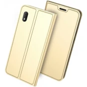 MCLF12-SAMSUNG A52 Futrola Leather Luxury FLIP 377 42051, Zlatne boje