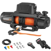 VEVOR Električna vitel 4500 kg nosilnost 54x17x195 cm 12V sintetično vrv