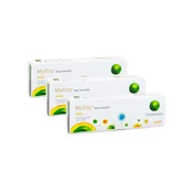 CooperVision MyDay dnevne Torične (90 leč) Dioptrija: -2.75, Ukrivljenost: 8.6, Premer: 14.5