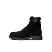 nae Vegan Shoes Gležnarji z vezalkami Gadea črna