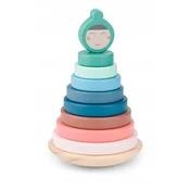 shumee BS Toys, lesena sestavljanka za razvrščanje - ravnotežni stolp