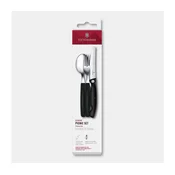 Victorinox - Komplet jedilnega pribora za piknik SWISS CLASSIC, 3 kosi, črna