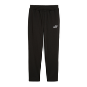 PUMA Sportske hlace ESS No. 1  crna / bijela