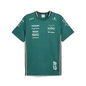 PUMA x ASTON MARTIN ARAMCO F1 Replica Stroll Tee Men, Motorsport, Green Lux, 3XL