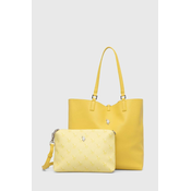 Dvostranska torba U.S. Polo Assn. rumena barva