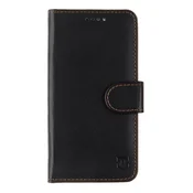 Tactical Preklopna torbica Fancy Diary gladka Samsung Galaxy A35 - črna