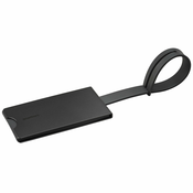 Oznaka za prtljago COMPANION, 18 cm, črna, aluminij, Stelton