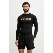 Hurley kopalni zgornji del z dolgimi rokavi moški