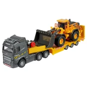 Kamion s utovarivacem Volvo FH16 kamion i kotacni utovarivac Majorette 35 cm dužina