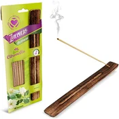 Aromaticni štapici protiv komaraca, s postoljem, 40 komada, Citronella