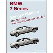 BMW 7 Series Service Manual 1995-2001 (E38)