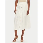 TWINSET Trapezno krilo 251TT2143 Écru Loose Fit