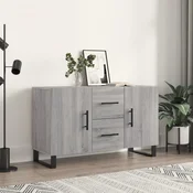 Vidaxl vidaXL Predalnik, siv hrast sonoma, 100x36x60 cm, material na osnovi lesa