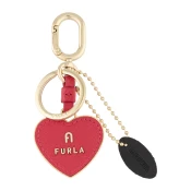 FURLA Obesek za ključe CAMELIA  zlata / rdeča