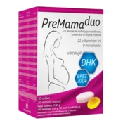 PreMama Duo, tablete in kapsule (30 tablet + 30 kapsul)