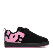 DC Shoes Superge EO-COURT GRAFFIK ELASTIC TODDLER DC02547003 Črna