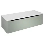 KERALA Vanity Unit 120x35x47,5cm, 1x predal, verde - Zelena - 120x35x47,5 cm - Sapho - KERALA - 24 - MDF/laminat - 1200 - 350 - 475 - 14