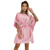 Womens dress with a tie at the waist Numoco