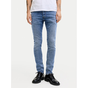 Jack & Jones Jeans hlače Glenn 12289499 Modra Slim Fit