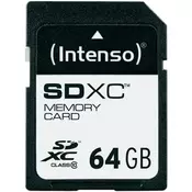 INTENSO 64GB SDHC Class 10 brzina citanja 20MB/s 3411490