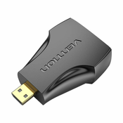 Vention Micro HDMI Male to HDMI Female Adapter Black