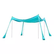 VEVOR Plažni šotor TM006 3x3x2 m zelen