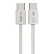 Hama HAMA podatkovni kabel USB-C, 1 m, siv