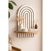 Hanah Home Zidna polica, 20x35x13cm, Bela
