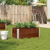 Vrtna sadilica smeda 100x50 cm od borovine