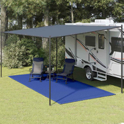 Vidaxl Preproga za šotor 250x550 cm modra
