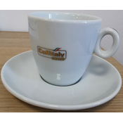 Caffitaly šalica s tanjurićem za cappuccino 120ml 1kom