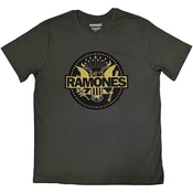 Ramones Gold Seal Green XL Majica