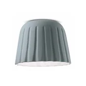 Ferroluce Stropna svetilka Madame Gres keramika višine 29 cm, siva - Dnevna soba/jedilnica - Sodobni