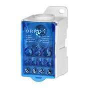 Razdelilni blok 400A, vhodna sponka 1x185mm?, izhodna sponka 4x10 in 5x16 ter 2x35mm?, priročna mon