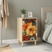 Vidaxl Nočna omarica GENNEP Sonoma hrast 36 x 33 x 60 cm