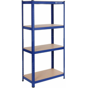SONGMICS Regal 40 x 90 x 180 cm rjavo-moder,GLR040Q01