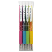 Set gel kemijskih olovaka Penac Inketti - 0.5 mm, 4 komada, roza, limeta, žuta, plava