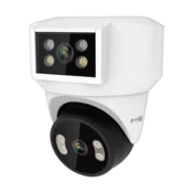 slomart Zunanja WiFi kamera Kruger&Matz Connect C180 PTZ, 2x objektiv, 360, 2K, Tuya Smart Life