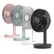 slomart Newlux Windpure Desk W300 USB namizni ventilator - 4 hitrosti, 50 min delovanja