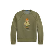 Polo Ralph Lauren Majica oliva/kivi/oranžna/bela