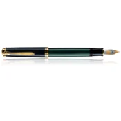 Nalivpero Pelikan Souverän M800, vrh F, zeleno