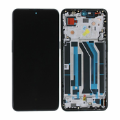 OnePlus 10T - LCD zaslon + steklo na dotik + okvir (Black) TFT
