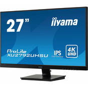 Iiyama ProLite XU2792UHSU-B1 - 68 5 cm (27 inca) UHD-4k IPS panel zvucnici DisplayPort HDMI DVI USB-HUB