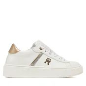 Superge Tommy Hilfiger Low Cut Lace UP T4A9-33933-0206X048 Bela