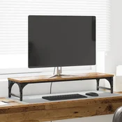 vidaXL Stojalo za monitor Star les 85 x 23 x 15,5 cm Konstruiran les